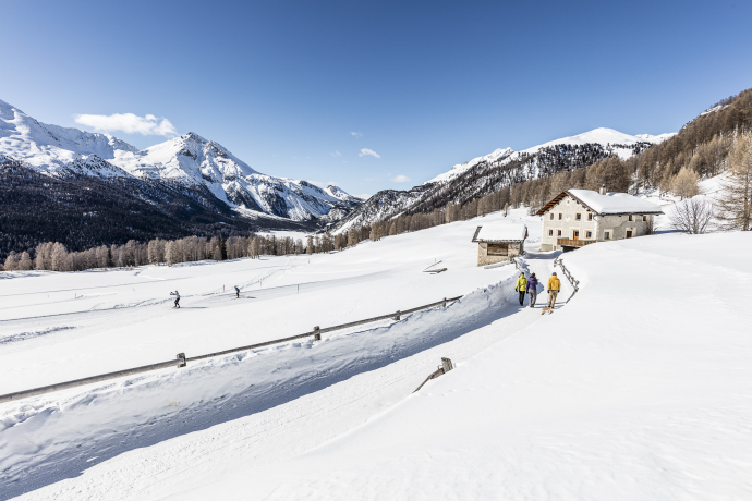 Winterwandern im Val Müstair