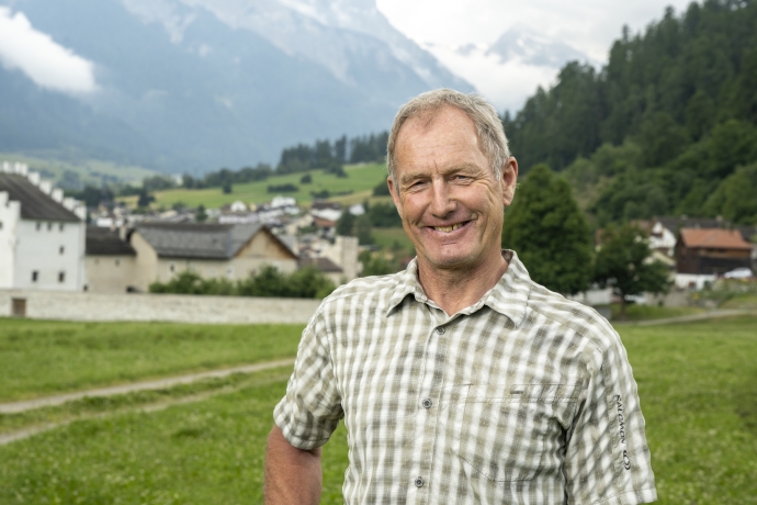 Daniel Pitsch im Val Müstair.