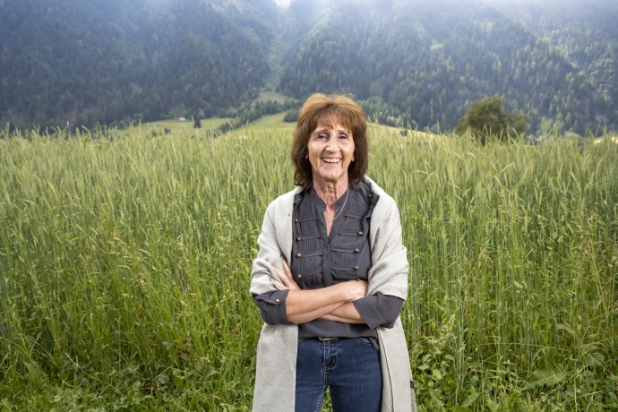 Martina Marcona im Val Müstair.