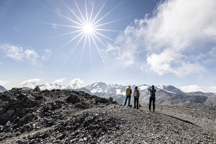 Wanderung zum Piz Umbrail
