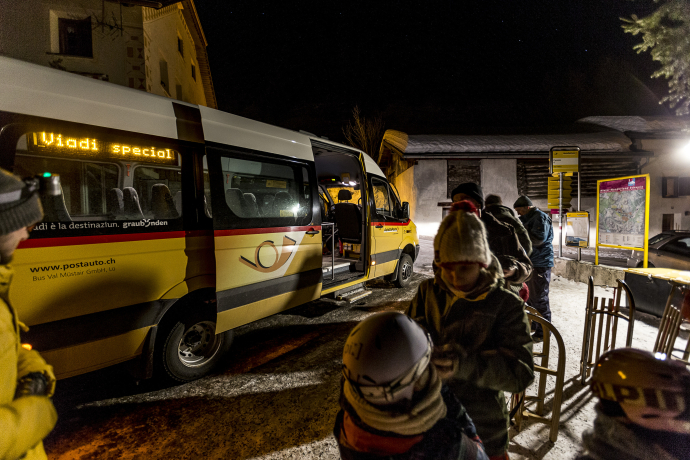 Schlittelexpress Lü-Tschierv