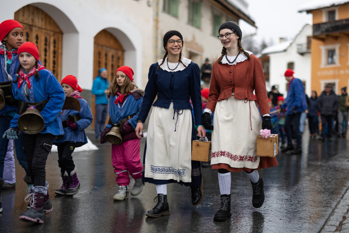 Chalandamarz im Val Müstair