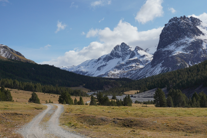 Autumn, Berg, Bergspitze, Herbst, Val Müstair, alps, fell, highland, hill, landscape, mountain, mountain pass, mountain range, nature, plateau, ridge, valley, wilderness