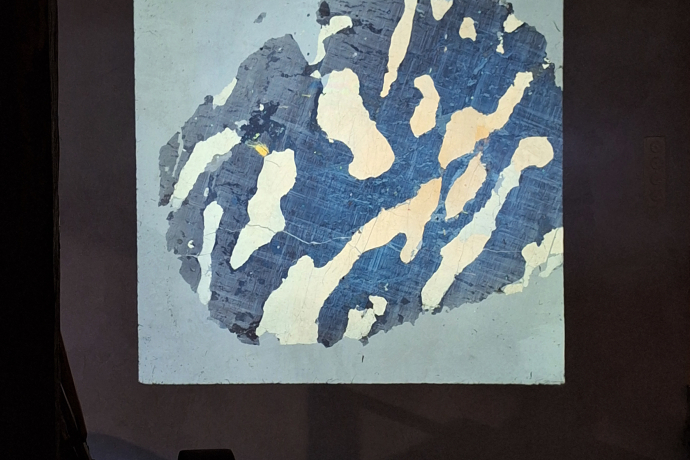 Franziska Baumgartner, Petroskopie 2024, Museum Chasa Jaura, Foto: F. Baumgartner Franziska Baumgartner, Petroskopie 2024, Museum Chasa Jaura, Foto: F. Baumgartner