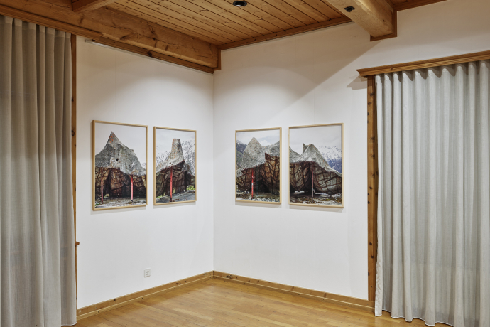 Georg Aerni, Ova Spin V-VIII, 2025, Museum Chasa Jaura, Foto: G. Aerni Georg Aerni, Ova Spin V-VIII, 2025, Museum Chasa Jaura, Foto: G. Aerni