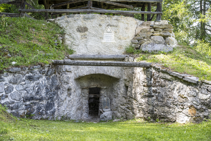 Kalkbrennofen Valchava