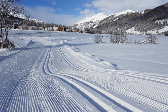 Langlaufen im Val Müstair Langlaufen im Val Müstair