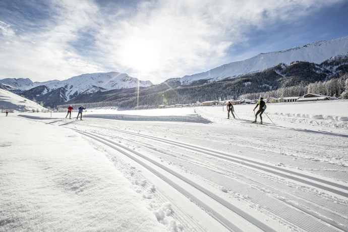 Langlaufen im Val Müstair