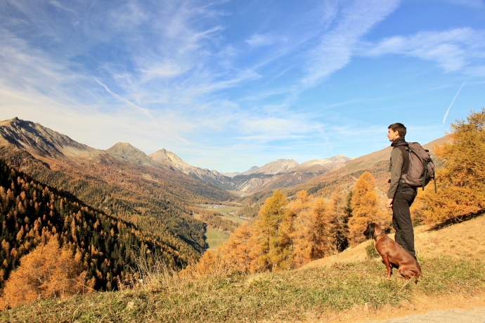 Der Herbst im Val Müstair