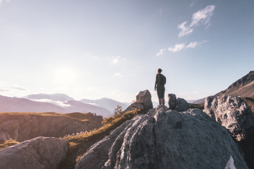 Imposante Aussicht im Val Müstair