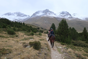 Pferdetrekking 1. Etappe Unterengadin – Val Müstair 
