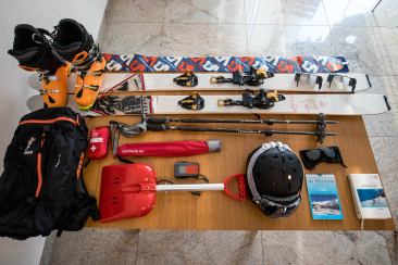 Ausrüstung für Skitouren