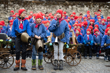 Chalandamarz Aufführung