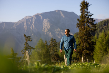 Lorent Tschenett aus dem Val Müstair