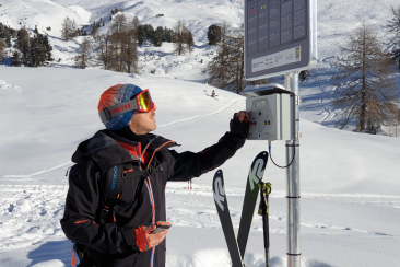 Lawinentrainingsanlage