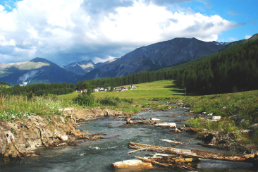 Wanderung A la riva dal Rom