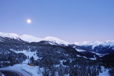 Geführte Schneeschuhwanderung zu Vollmond
