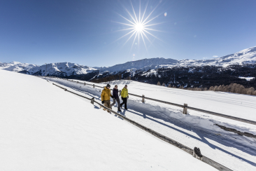 Winterwandern in Lü