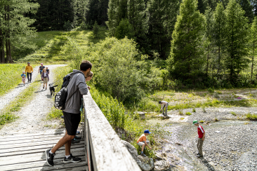 Ferien mit der ganzen Familie im Val Müstair verbringen.