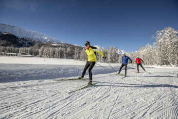 Langlaufen im Val Müstair.