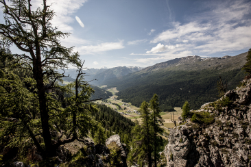 Intakte Natur im Val Müstair, Schweiz.